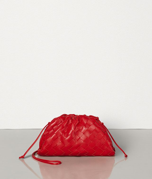BOTTEGA VENETA THE POUCH 20 IN INTRECCIATO NAPPA Mini Bag and Pouche Woman fp