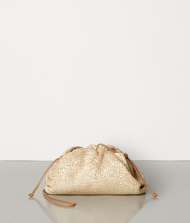 BOTTEGA VENETA THE POUCH 20 IN CRAQUELÉ Mini Bag and Pouche Woman fp