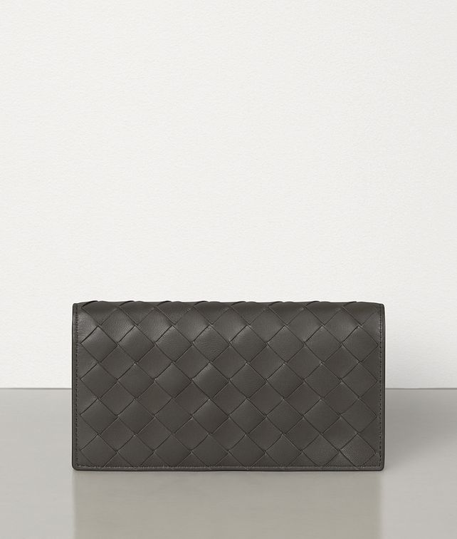 BOTTEGA VENETA CONTINENTAL WALLET IN INTRECCIATO NAPPA Large Wallet Woman fp