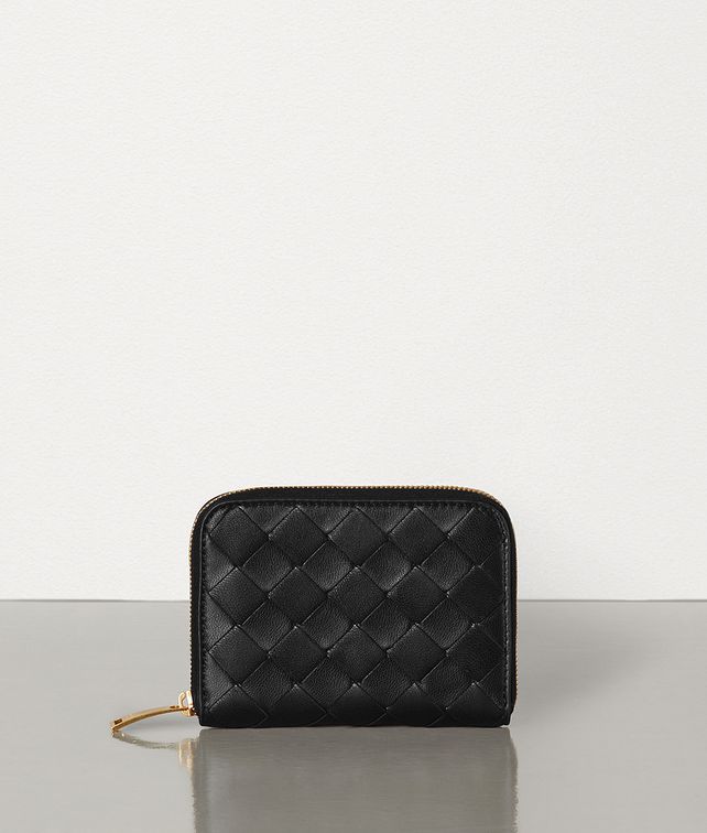 BOTTEGA VENETA COIN PURSE IN INTRECCIATO NAPPA Small Wallet Woman fp