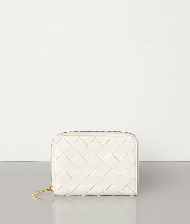 BOTTEGA VENETA COIN PURSE IN INTRECCIATO NAPPA Small Wallet Woman fp
