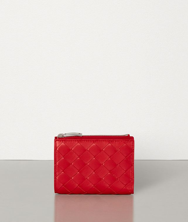 BOTTEGA VENETA CONTINENTAL WALLET IN INTRECCIATO NAPPA Small Wallet Woman fp