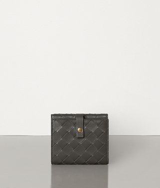 SMALL FRENCH WALLET IN INTRECCIATO NAPPA SMALL FRENCH WALLET IN INTRECCIATO NAPPA