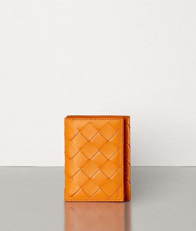 BOTTEGA VENETA CONTINENTAL WALLET IN INTRECCIATO NAPPA Small Wallet Woman fp