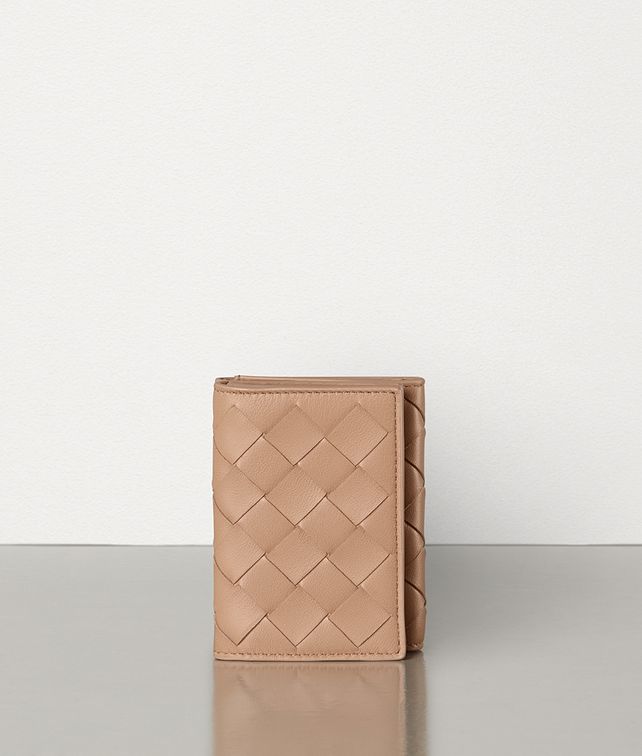 BOTTEGA VENETA CONTINENTAL WALLET IN INTRECCIATO NAPPA Small Wallet Woman fp