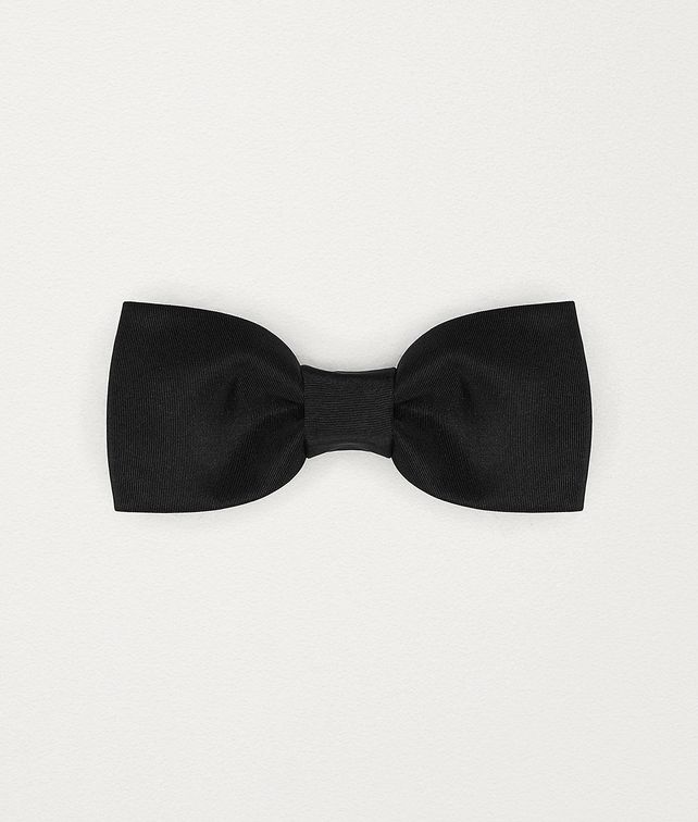 BOTTEGA VENETA NERO SILK BOW TIE Scarves, Gloves & Others Man fp