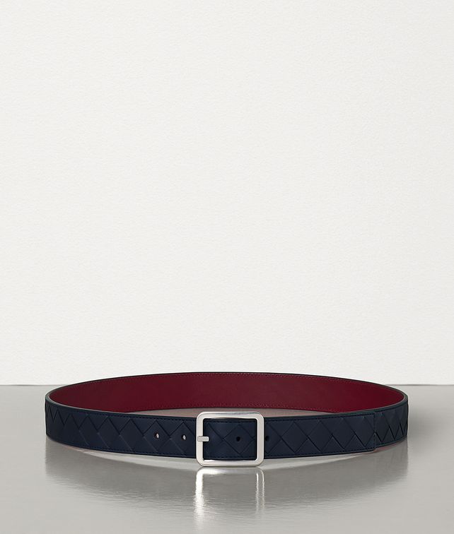 BOTTEGA VENETA REVERSIBILE BELT IN INTRECCIATO VN Belt Man fp
