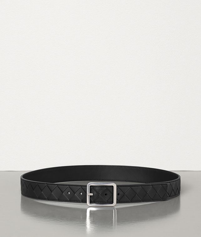 BOTTEGA VENETA REVERSIBILE BELT IN INTRECCIATO VN Belt Man fp