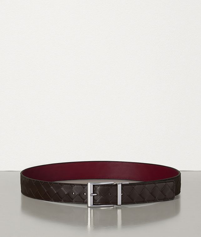 BOTTEGA VENETA REVERSIBILE BELT IN INTRECCIATO VN Belt Man fp