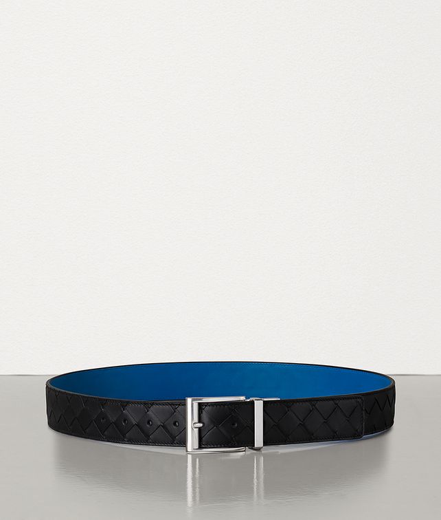 BOTTEGA VENETA REVERSIBILE BELT IN INTRECCIATO VN Belt Man fp