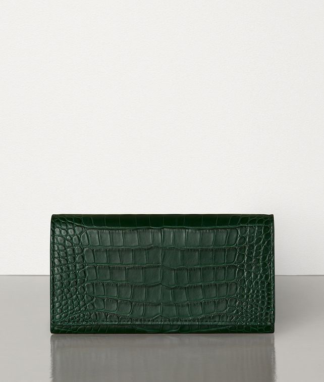 BOTTEGA VENETA CONTINENTAL WALLET IN ALLIGATOR Large Wallet Man fp