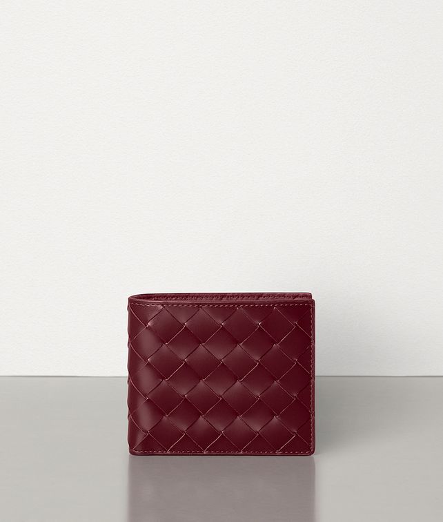 BOTTEGA VENETA BILLFOLD WALLET IN INTRECCIATO SPAZZOLATO CALFSKIN Small Wallet Man fp