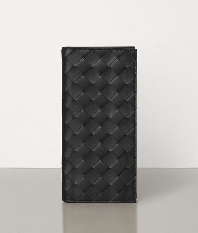 BOTTEGA VENETA ZIP-AROUND WALLET IN INTRECCIATO VN Large Wallet Man fp