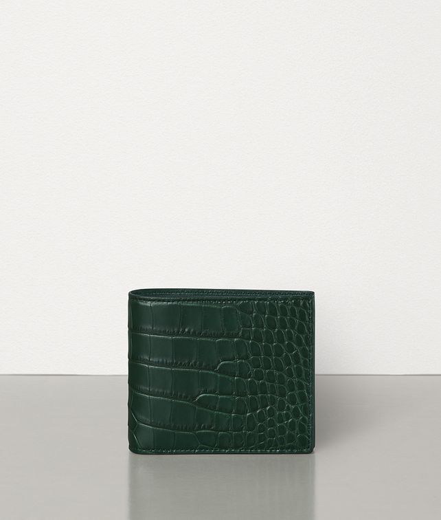 BOTTEGA VENETA BILLFOLD WALLET IN ALLIGATOR LEATHER Small Wallet Man fp