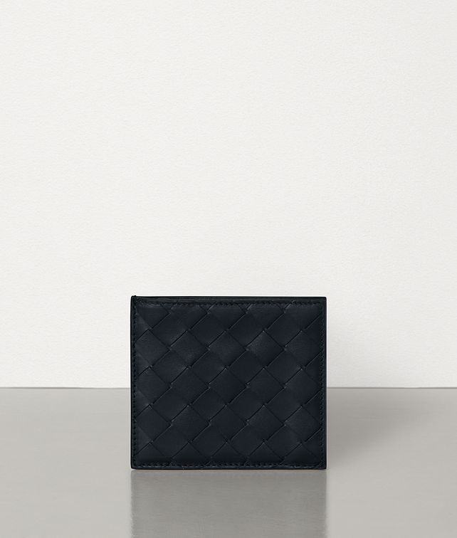BOTTEGA VENETA ZIP-AROUND WALLET IN INTRECCIATO VN Small Wallet Man fp