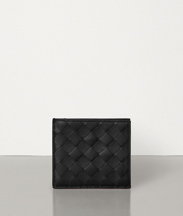 BOTTEGA VENETA ZIP-AROUND WALLET IN INTRECCIATO VN Small Wallet Man fp