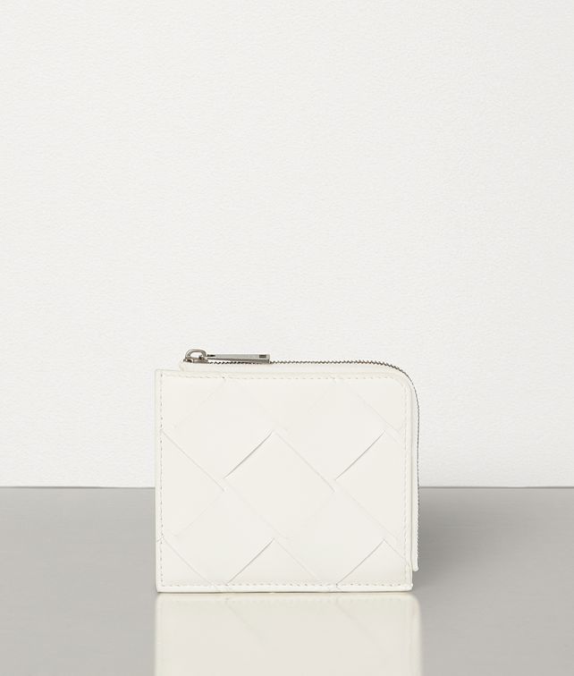 BOTTEGA VENETA ZIP-AROUND WALLET IN INTRECCIATO NAPPA Small Wallet Man fp