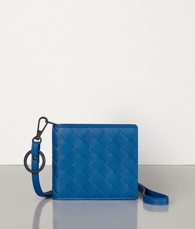 BOTTEGA VENETA ZIP-AROUND WALLET IN INTRECCIATO VN Small Wallet Man fp