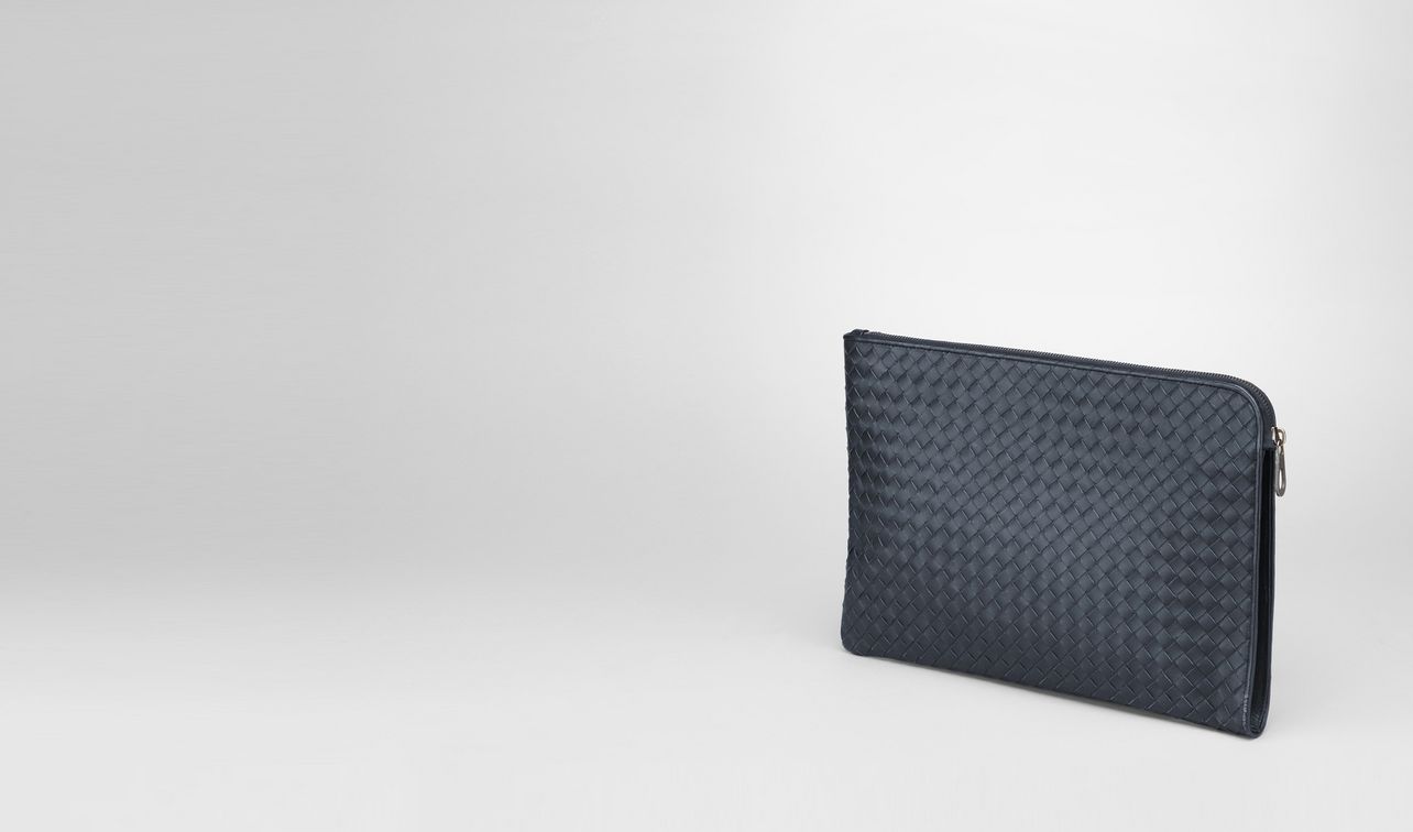 light tourmaline intrecciato small document case landing
