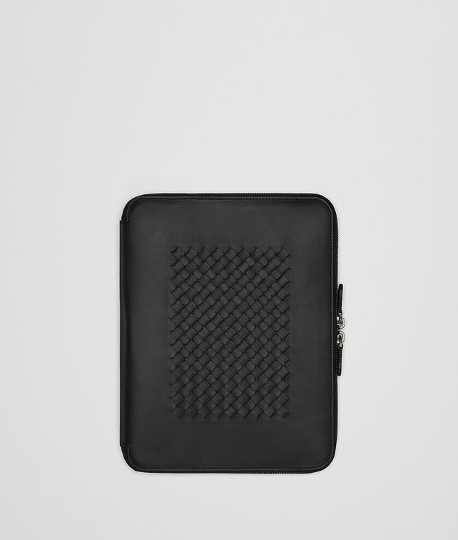 BOTTEGA VENETA CUSTODIA HIGH-TECH IN INTRECCIATO NERO Altro accessorio E fp