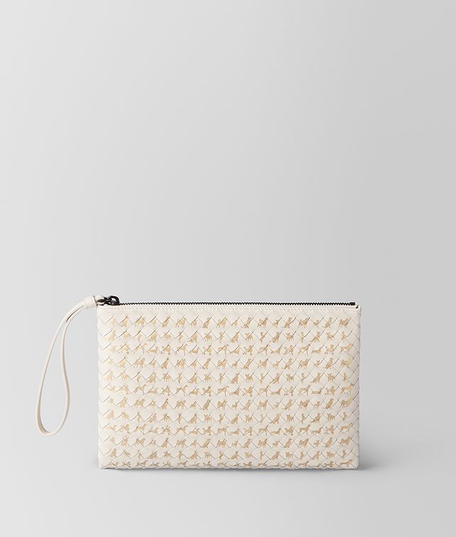 BOTTEGA VENETA PORTE-DOCUMENTS MOYEN FORMAT EN NAPPA MIST Autre accessoire en cuir E fp