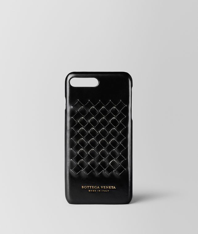 BOTTEGA VENETA CUSTODIA IPHONE 7 PLUS IN AGNELLO INTRECCIATO CLUB TOURMALINE Accessorio hi-tech E fp