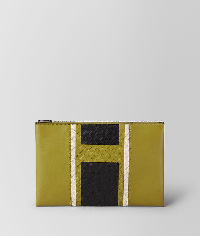 BOTTEGA VENETA CHAMOMILE NERO SOFTLUX CALF LARGE BILETTO Other Accessories E fp