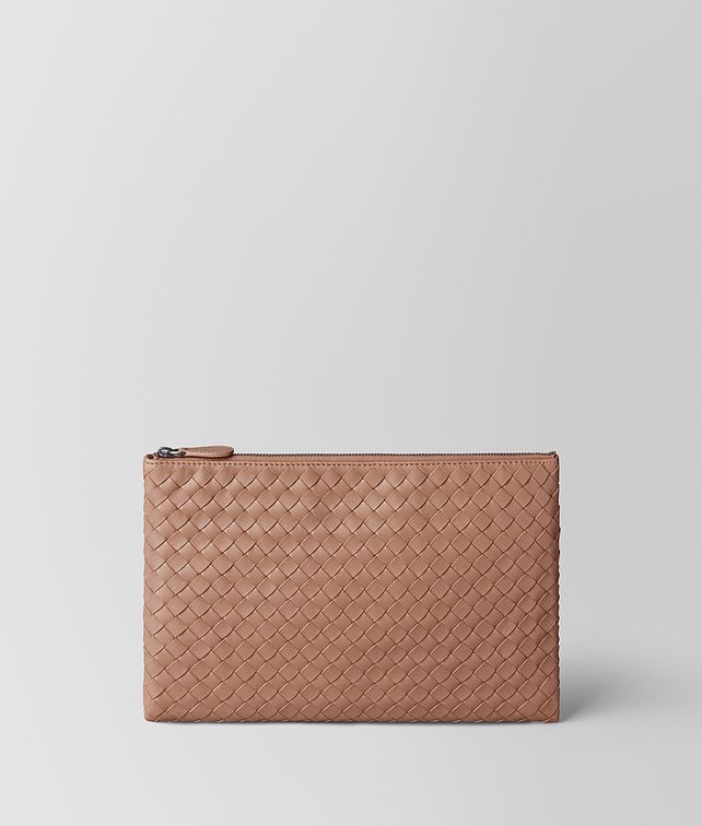 BOTTEGA VENETA DAHLIA INTRECCIATO NAPPA BILETTO Pouch E fp