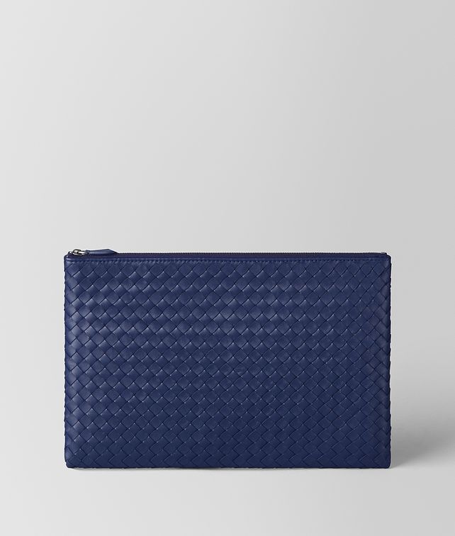 BOTTEGA VENETA POCHETTE BILETTO IN INTRECCIATO NAPPA ATLANTIC Pochette E fp
