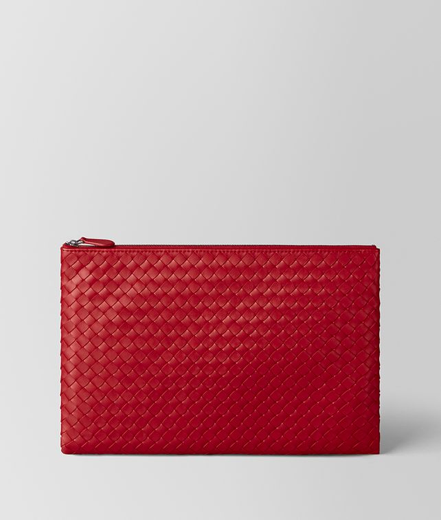 BOTTEGA VENETA BILETTO IN INTRECCIATO NAPPA Pouch E fp
