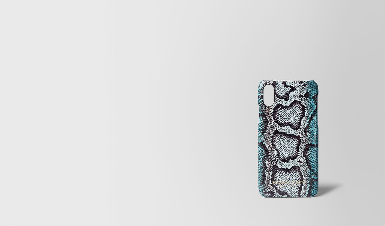 elektroniktasche aus karungleder in aqua landing