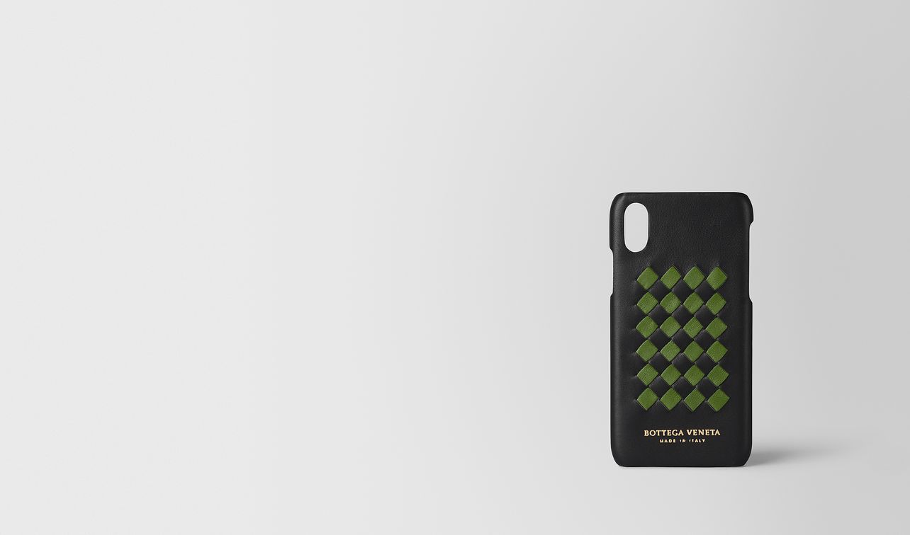 nero/fern intrecciato checker high-tech case landing