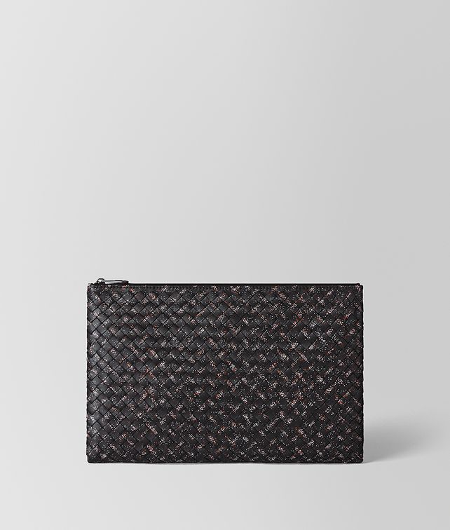 BOTTEGA VENETA MULTICOLOR INTRECCIATO MICRODOTS POUCH Pouch Man fp