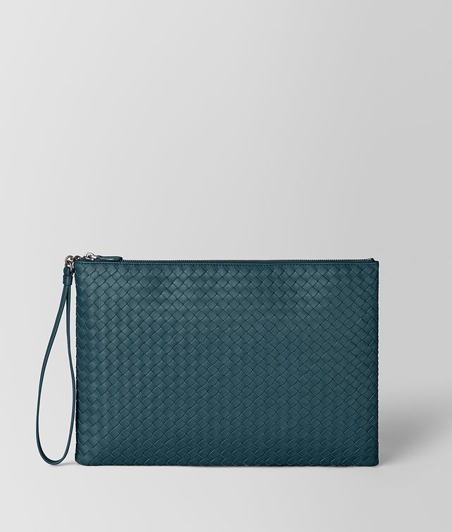 BOTTEGA VENETA BILETTO IN INTRECCIATO NAPPA Pouch E fp