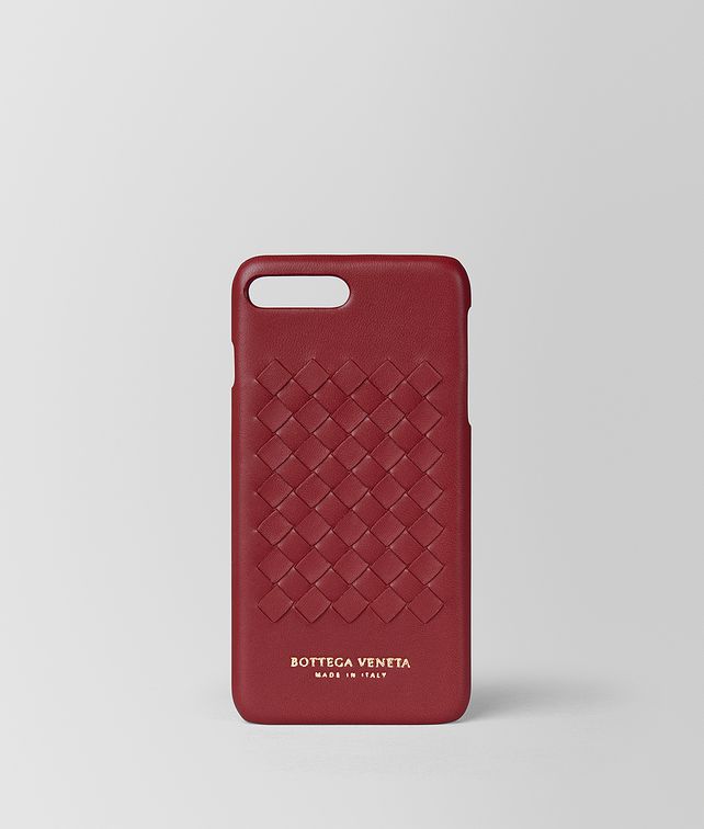 BOTTEGA VENETA HIGH-TECH CASE IN INTRECCIATO NAPPA Tech Accessory E fp