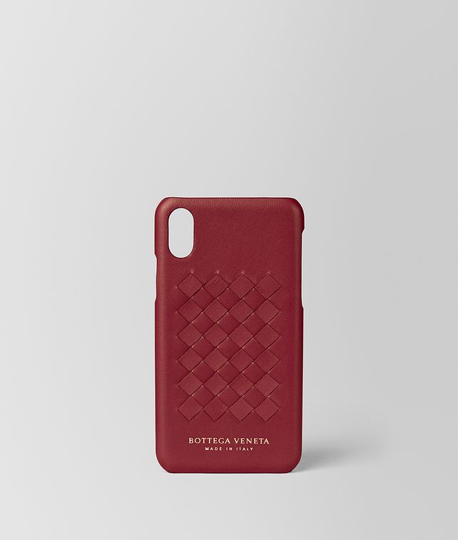 BOTTEGA VENETA HIGH-TECH CASE IN INTRECCIATO NAPPA Tech Accessory E fp