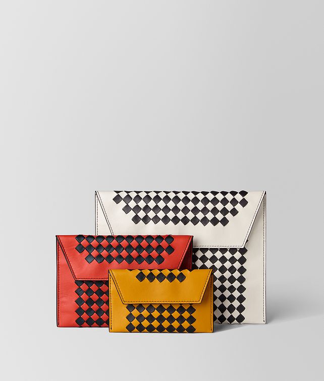 BOTTEGA VENETA MULTIPOUCH IN INTRECCIATO CHEQUER Pouch E fp