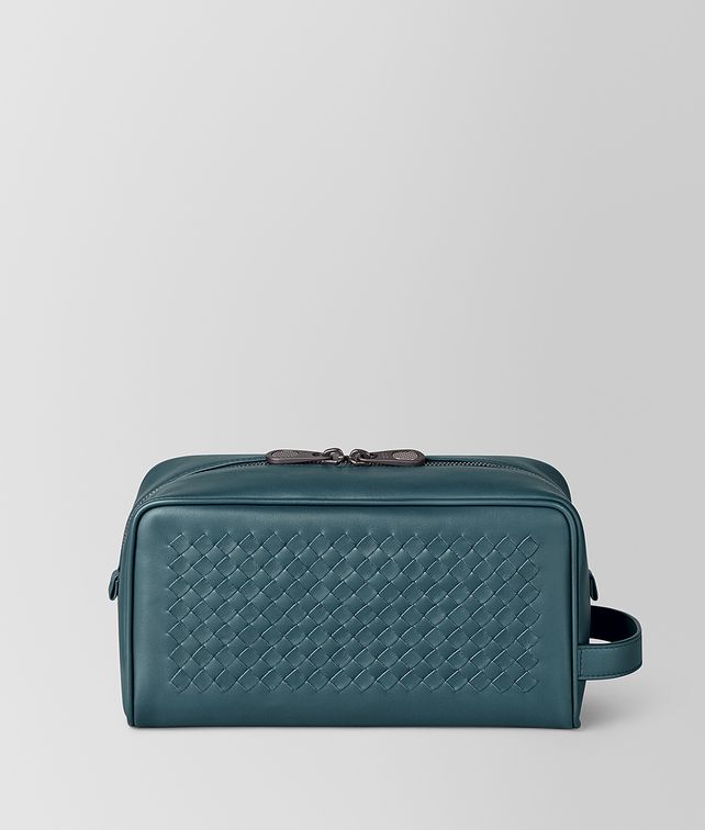 BOTTEGA VENETA TOILETRY CASE IN INTRECCIATO VN Pouch Man fp
