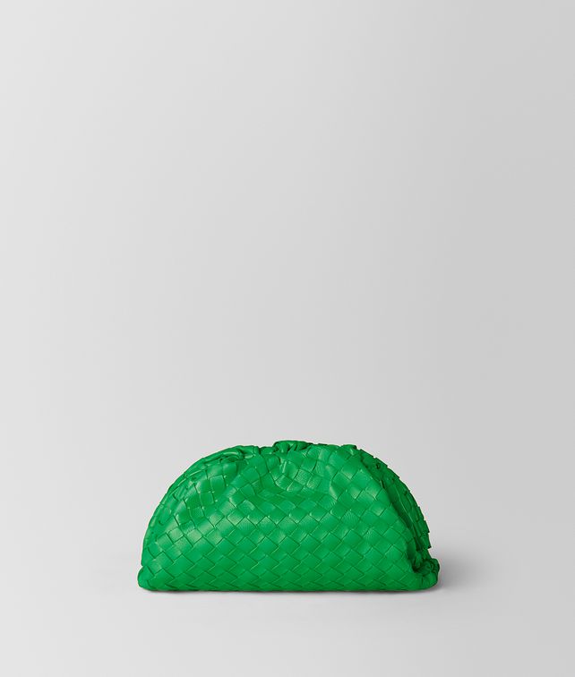 BOTTEGA VENETA THE POUCH 20 IN VELVET CALF INTRECCIATO Mini Bag and Pouche Woman fp
