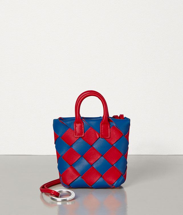 BOTTEGA VENETA CHARM IN INTRECCIATO BICOLOUR NAPPA Other Accessories E fp