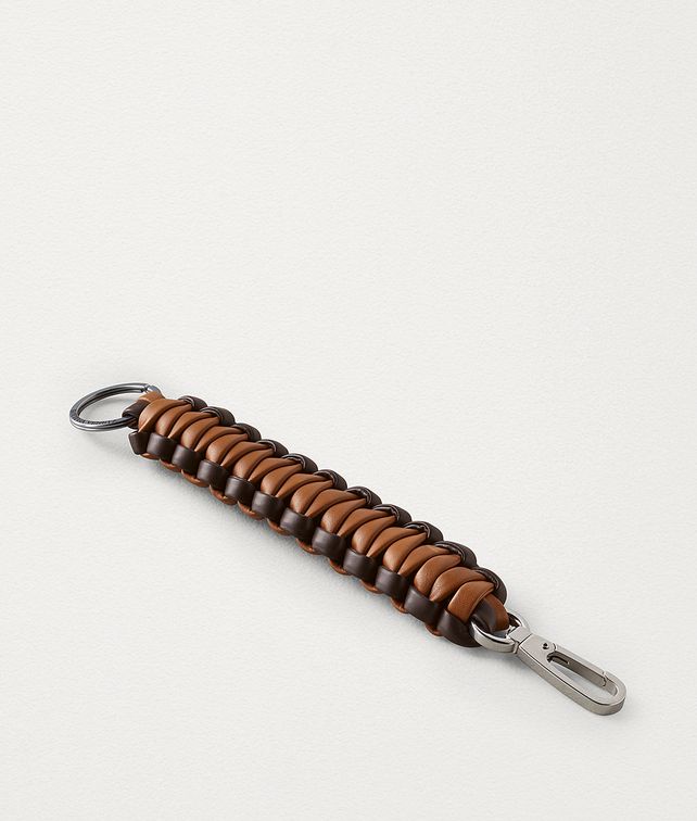 BOTTEGA VENETA KEY RING IN MATT CALFSKIN Other Accessories Man fp