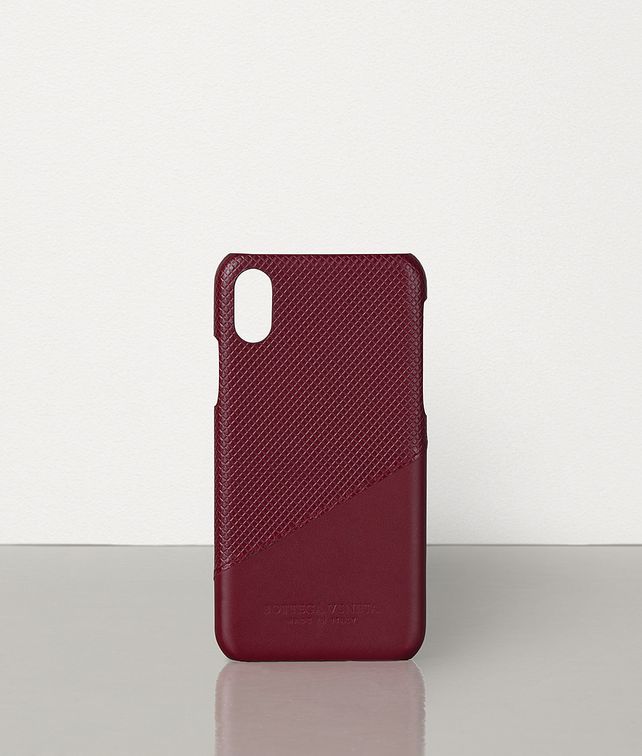 BOTTEGA VENETA IPHONE X/XS CASE IN MARCOPOLO CALFSKIN Other Accessories Man fp