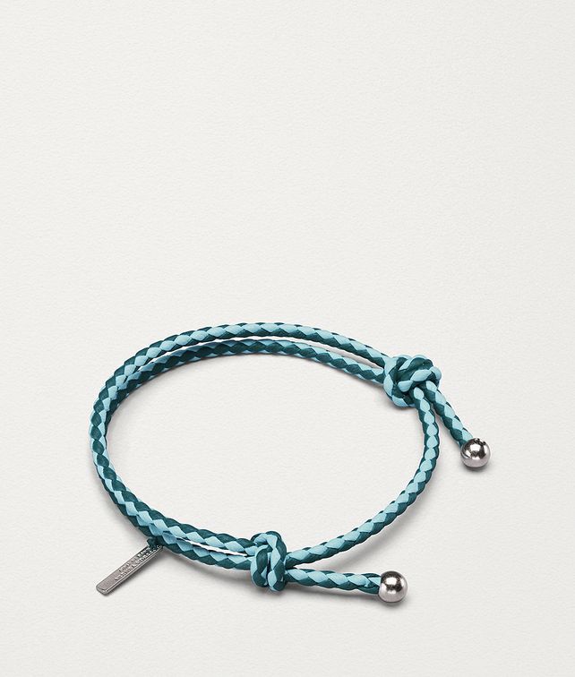 BOTTEGA VENETA BRACELET IN INTRECCIATO NAPPA BICOLOR Other Accessories E fp