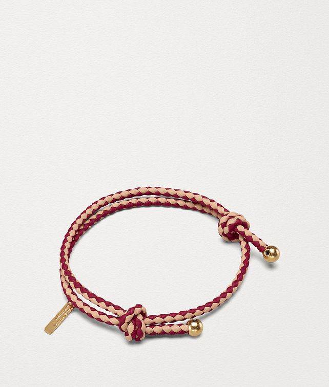 BOTTEGA VENETA BRACELET IN INTRECCIATO NAPPA BICOLOR Other Accessories E fp