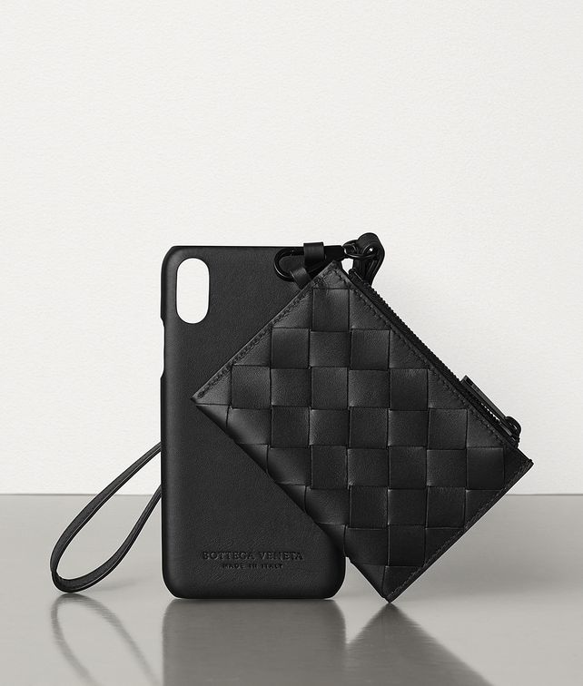BOTTEGA VENETA IPHONE XS CASE IN INTRECCIATO VN Other Accessories Man fp