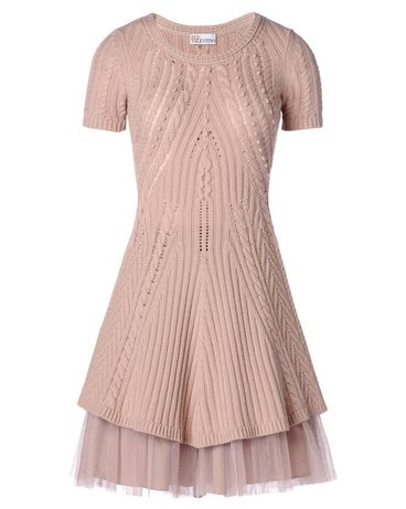 REDValentino Aran Wool Blend Knit Dress - Dress for Women ...