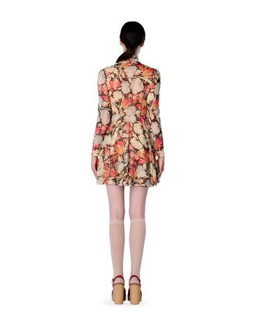 REDValentino Watercolour Floral Print Silk Dress - Dress for Women ...