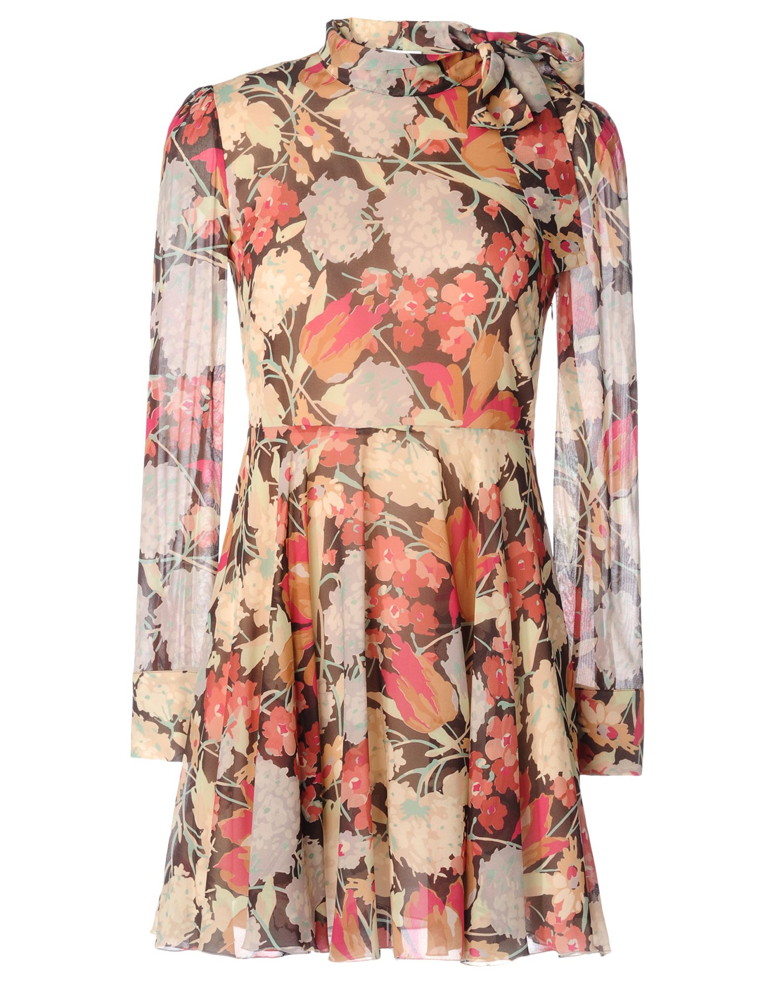 REDValentino Watercolour Floral Print Silk Dress - Dress for Women ...