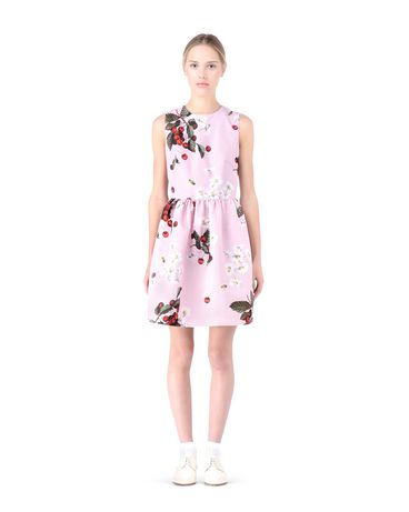 REDValentino Daisies and Cherries printed dress