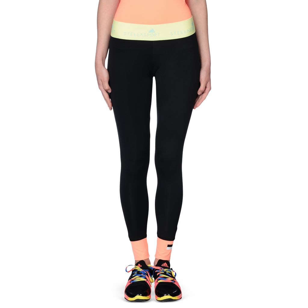 Black Long Leggings Adidas By Stella Mccartney